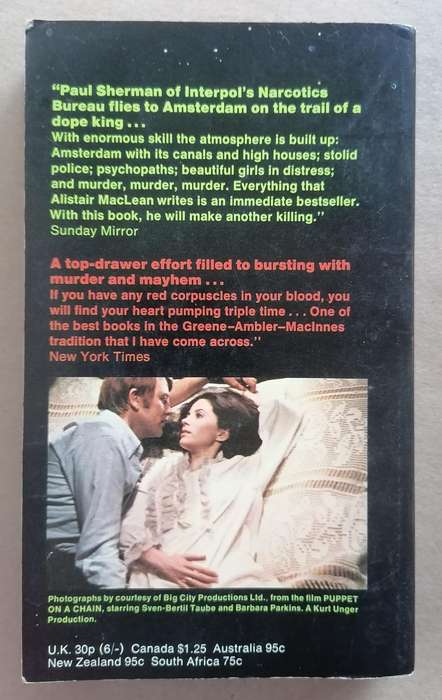 Puppet on a Chain by Alistair MacLean