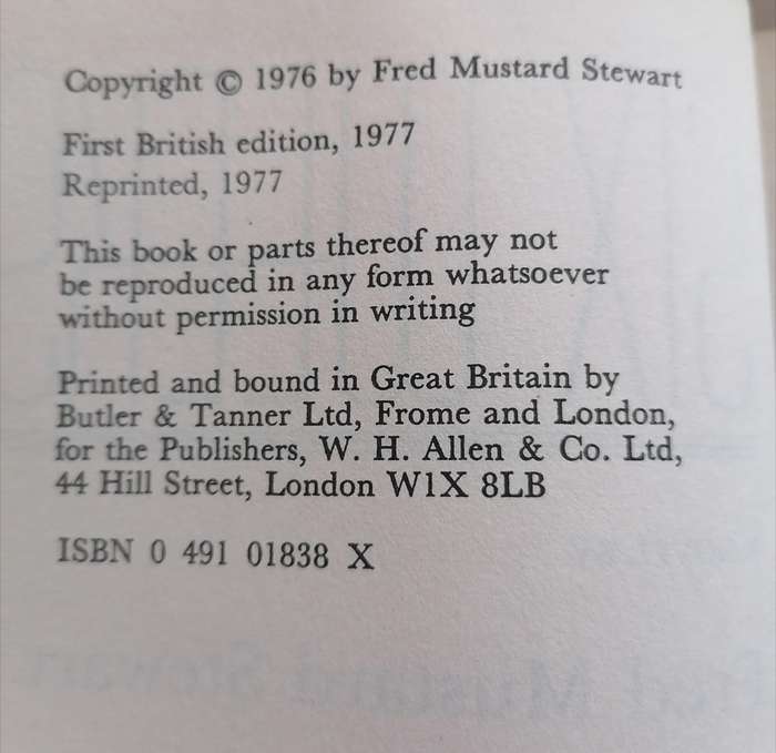 Six Weeks by Fred Mustard Steward
