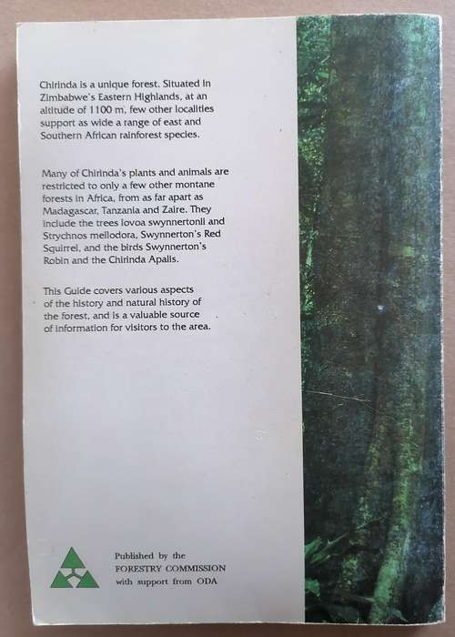 Chirinda Forest - A Visitor's Guide edited by Jonathan Timberlake and Phil Shaw