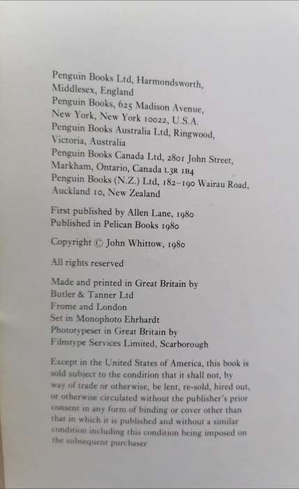 Disasters - The Anatomy of Environmental Hazards by John Whittow