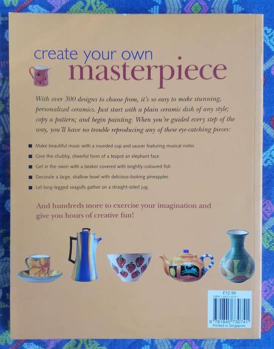 Decorating Ceramics - Over 300 Easy to Paint Patterns by Nicky Cooney