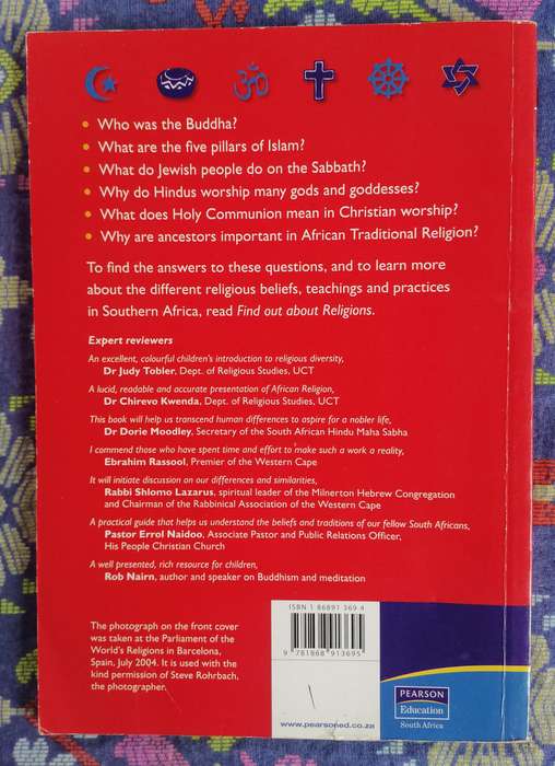Find Out About Religions by M Archer (Pearson Education)