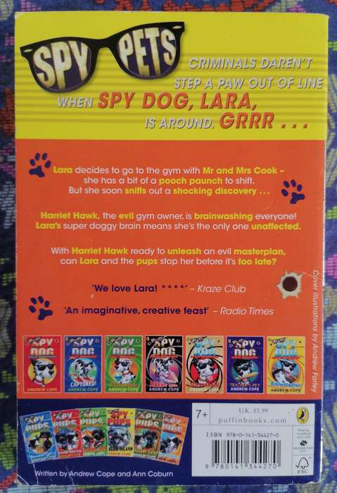 Spy Dog - Brainwashed (Spy Pets) by Andrew Cope
