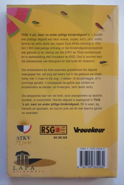 Thlik 'n Pit en Ander Pittige Kindersegoed! - Saamgestel deur Joey Basson