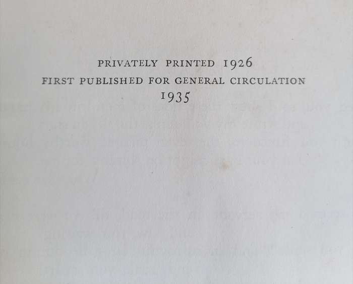 Seven Pillars of Wisdom by T. R. Lawrence 1935
