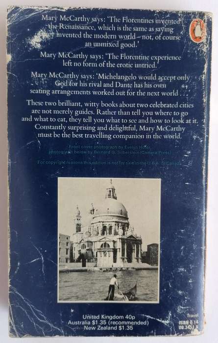 Florence / Venice by Mary McCarthy