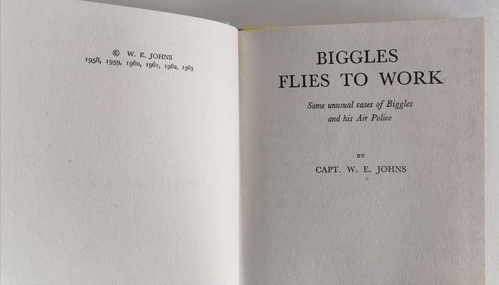 Biggles Flies to Work by Capt. W.E. Johns