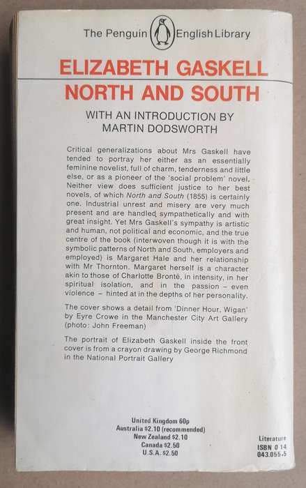 North and South by Elizabeth Gaskell