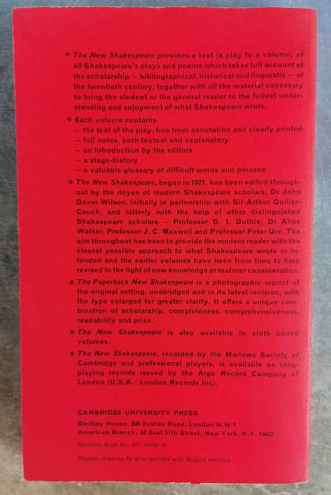 The Sonnets (The Cambridge Dover Wilson Shakespeare)