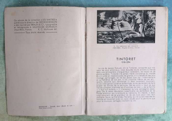 Tintoret (Collection des Maitres)