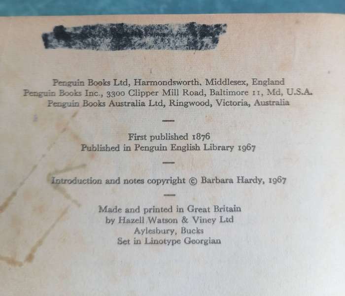 Daniel Deronda by George Eliot