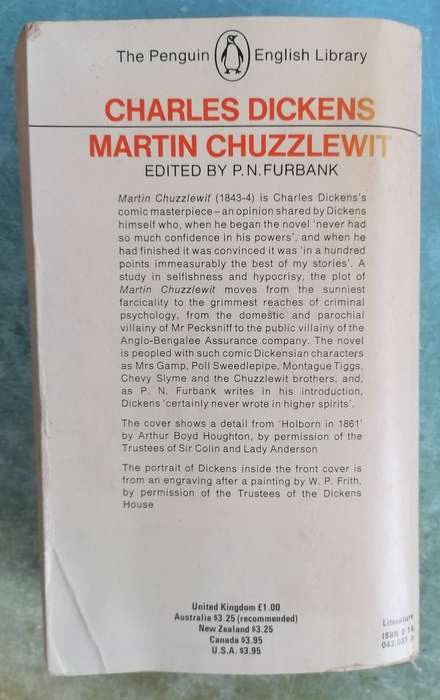 Martin Chuzzlewit by Charles Dickens