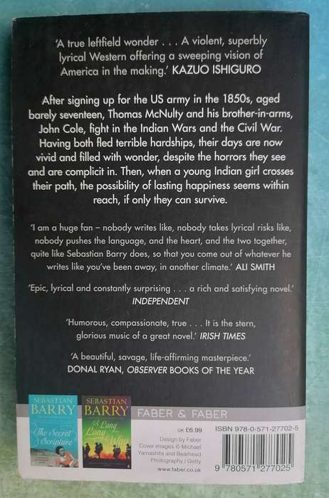 Days Without End by Sebastian Barry