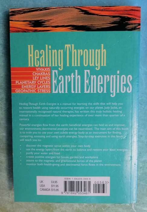 Healing Through Earth Energies by Judy Jacka