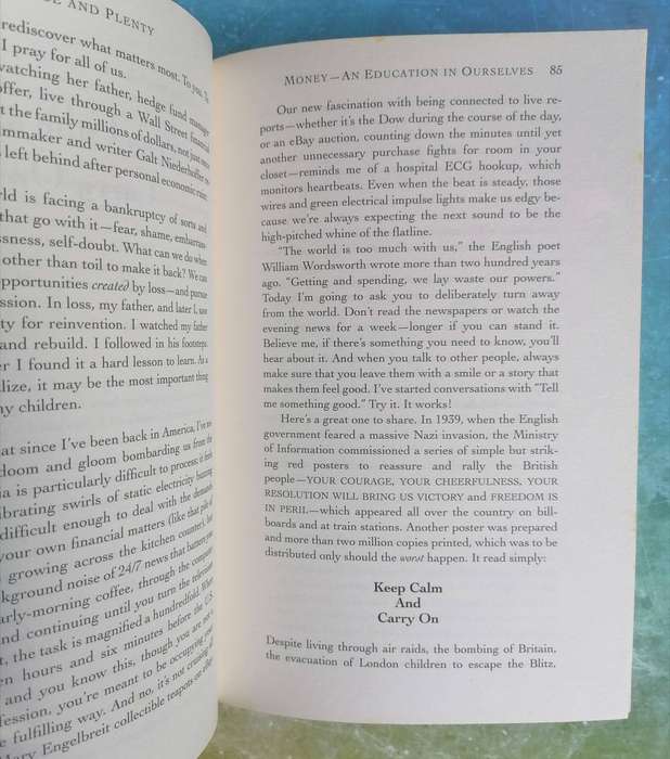 Peace and Plenty: Finding Your Path to Financial Serenity by Sarah Ban Breathnach