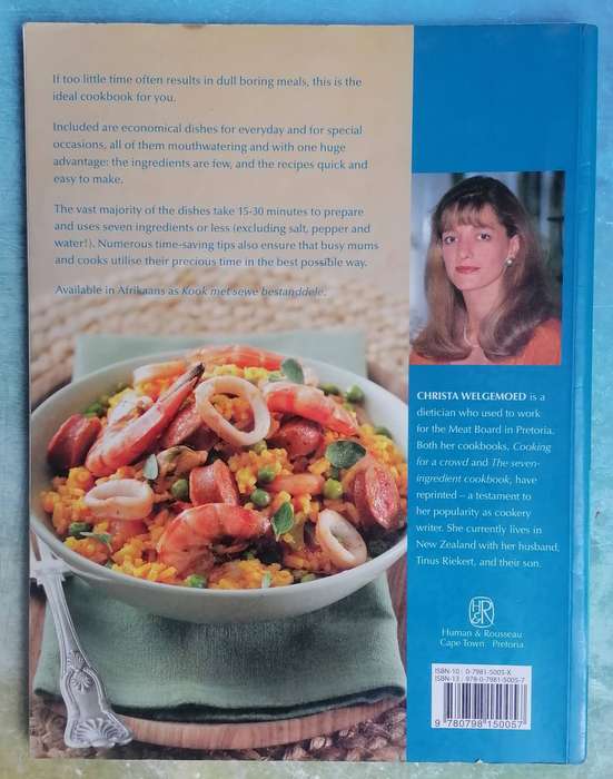 The Seven-Ingredient Cookbook by Christa Welgemoed