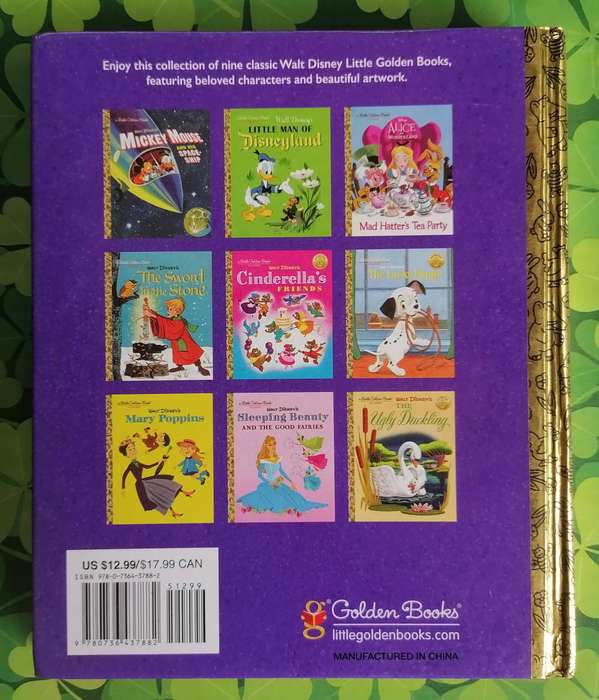 Nine Disney Classics (Little Golden Book Collection)