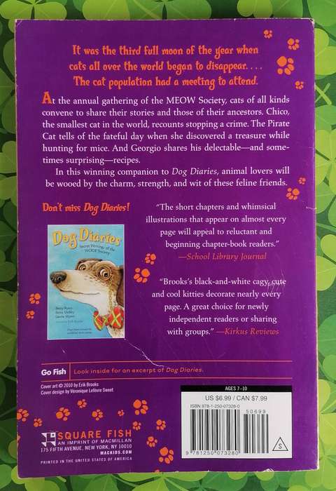 Cat Diaries: Secret Writings of the Meow Society (Age 7 - 12)