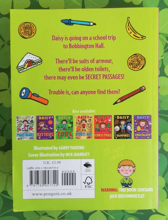 Daisy and the Trouble with School Trips by Kes Gray