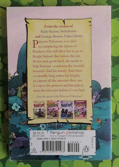 Princess Pulverizer - Gotta Warn the Unicorns by Nancy Krulik