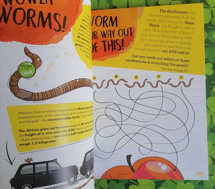 Roald Dahl's James's Giant Bug Book