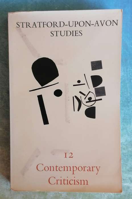 Strarford-upon-Avon Studies: 12 Contemporary Criticism