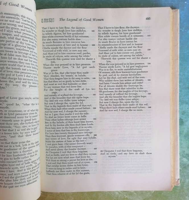 The Works of Geoffrey Chaucer Second Edition edited by F. N. Robinson