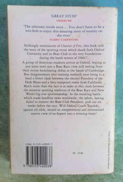 True Blue - The Oxford Boat Race Mutiny by Daniel Topolski and Patrick Robinson