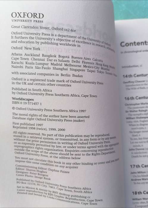 Worldscapes - A Collection of Verse compiled by Robin Malan