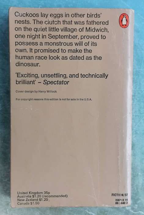 The Midwich Cuckoo by John Wyndham