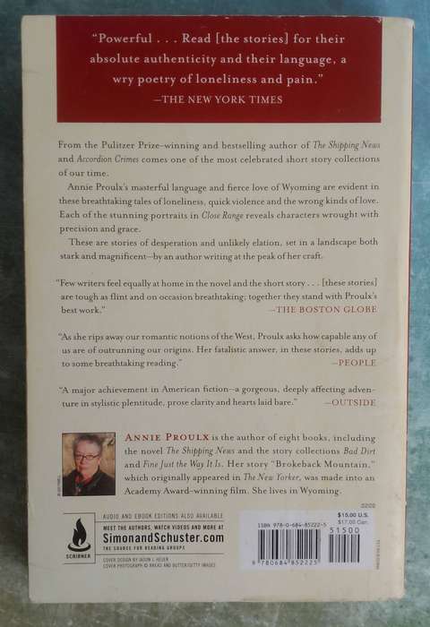 Close Range - Wyoming Stories 1 by Annie Proulx