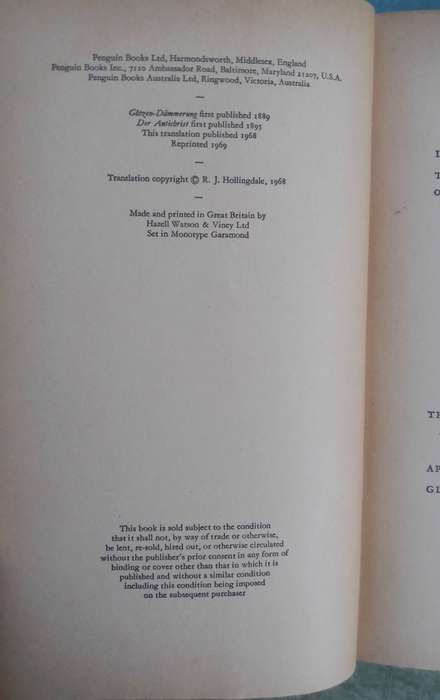 Twilight of the Idols / The Anti-Christ by Friedrich Nietzsche