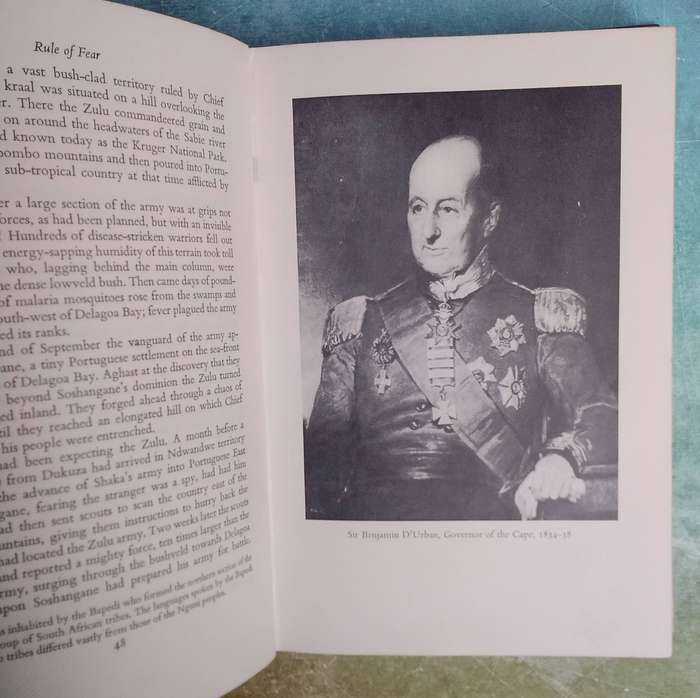 Rule of Fear - The Life and Times of Dingane King of the Zulu by Peter Becker