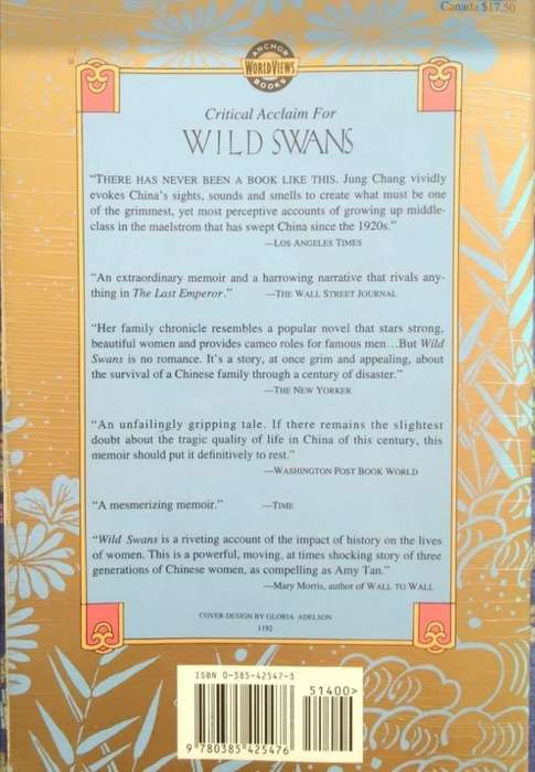 Wild Swans - The Daughters of China by Jung Chang