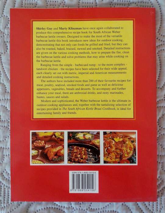 The South African Kettle Braai Cookbook by Shirley Guy and Marty Klinzman