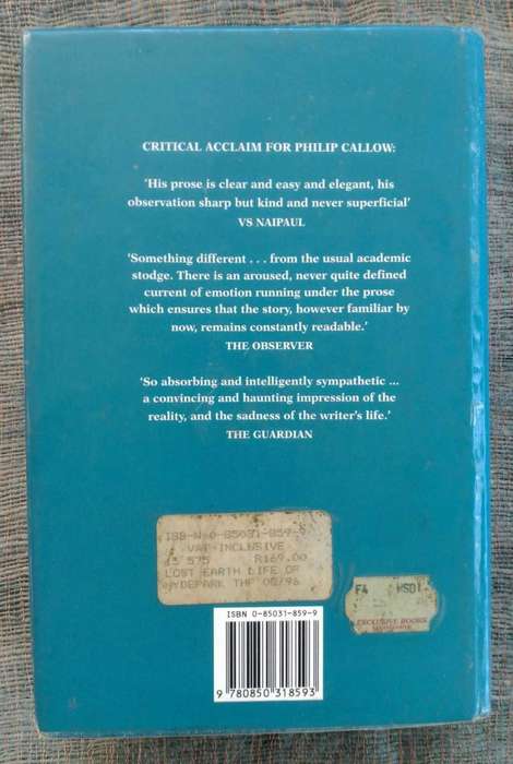 Lost Earth - A Life of Cézanne by Philip Callow