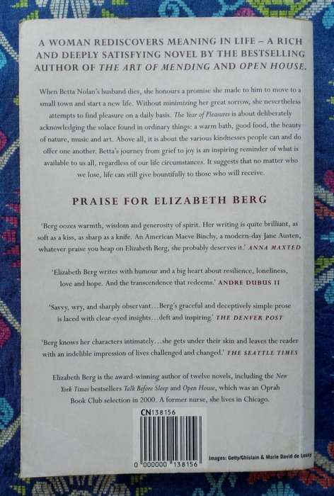 The Year of Pleasures by Elizabeth Berg