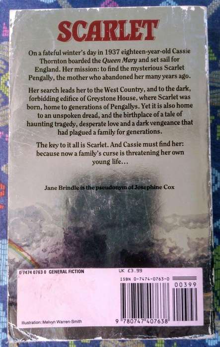 Scarlet by Jane Brindle (Josephine Cox)