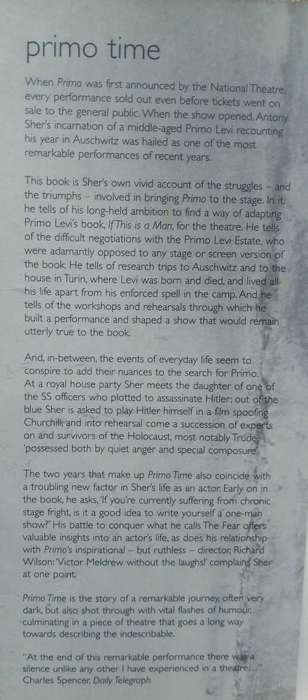 Primo Time by Antony Sher