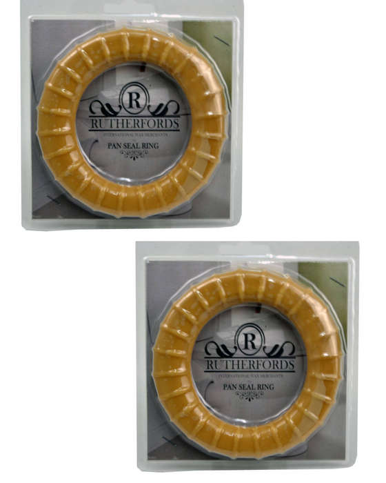 Investify Toilet Pan Wax Seal Ring Pack Of 2 (Brown)