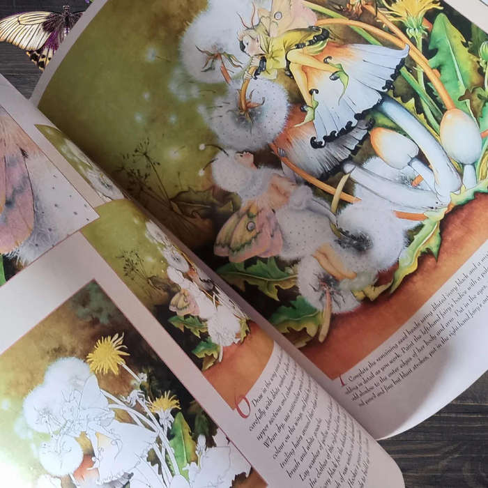 "Watercolour Fairies: A Step-by-Step Guide to Painting Fairies" by David Riche and Anna Franklin