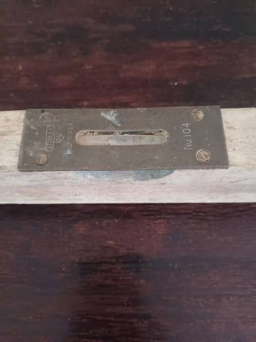 VINTAGE Stanley Spirit Level No. 104. Made In USA