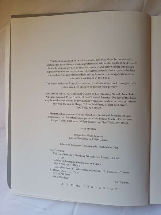 The Tao of Fertility: A Healing Chinese Medicine Program To Prepare Body, Mind & Spirit For New Life