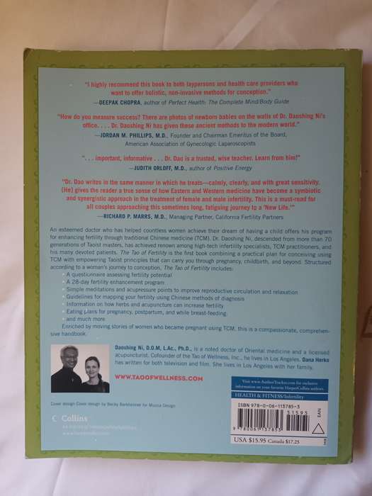 The Tao of Fertility: A Healing Chinese Medicine Program To Prepare Body, Mind & Spirit For New Life