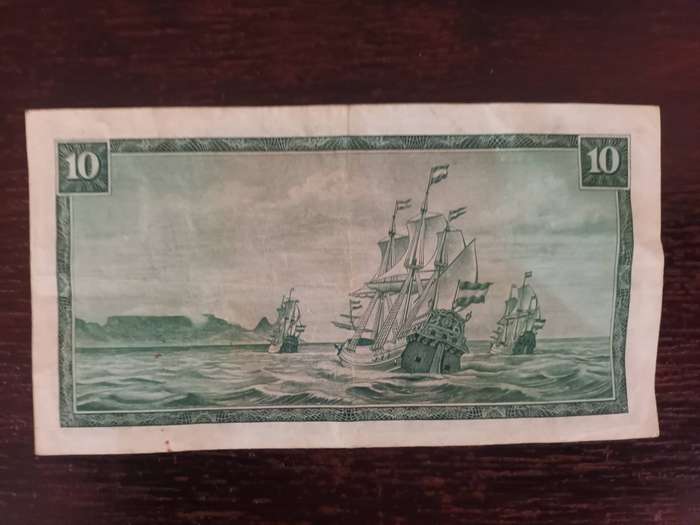 Old South African R10 Banknote TW de Jongh