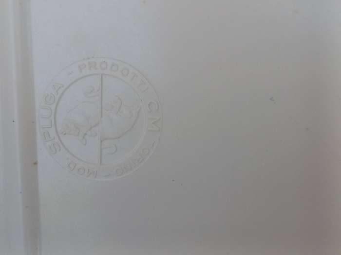 Mid Century SPLUGA White Italian Bathroom Cabinet by Prodotti CM Torino, 1960s
