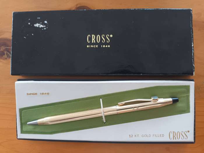 VINTAGE Cross 12 KT Gold Filled Pen