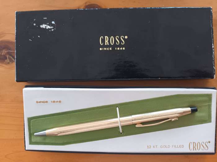 VINTAGE Cross 12 KT Gold Filled Pen