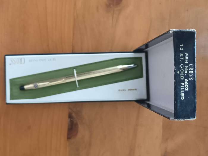 VINTAGE Cross 12 KT Gold Filled Pen