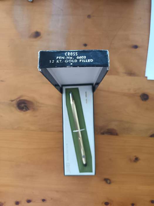 VINTAGE Cross 12 KT Gold Filled Pen